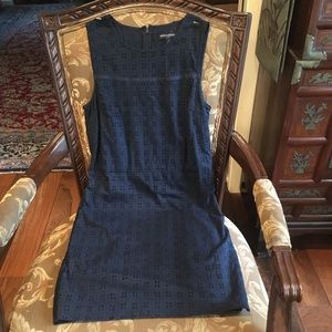 4 for $30 Sz4 Navy Eyelet Banana Republic Dress